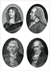Vier industrielle Reformer: Colbert, Turgot, Arkwright und Watt, 1903 von Unbekannt