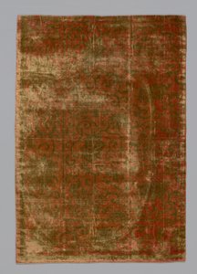Fragment eines Möbelstoffs, China, Qing-Dynastie 1644-1911, 1775-1850 von Unbekannt