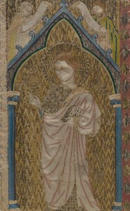 Fragment eines Orphreys, Britisch, 13. Jahrhundert
