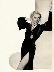 Frances Day in Person: Booths Gin Bringt das Beste in Jeder Gesellschaft, um 1935 von Unbekannt