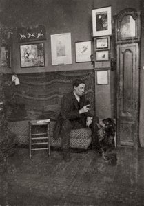 Francisque Poulbot, französischer Karikaturist und Illustrator, 1909 von Unbekannt
