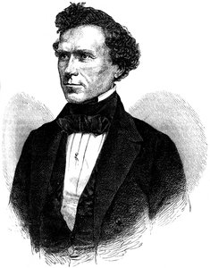 Franklin Pierce, 14. Präsident der Vereinigten Staaten, um 1880 von Unbekannt
