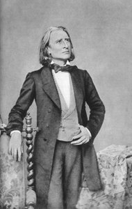 Franz Liszt, ungarischer Komponist, Pianist, Dirigent und Lehrer des 19. Jahrhunderts von Unbekannt
