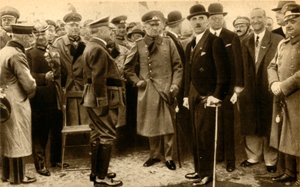 Franz von Papen und Kurt von Schleicher, 1932, 1933 von Unbekannt