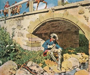 Friedrich der Große entgeht der Gefangennahme, 1745, 1936