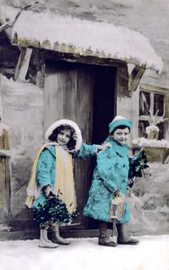 Französische Postkarte, um 1900
