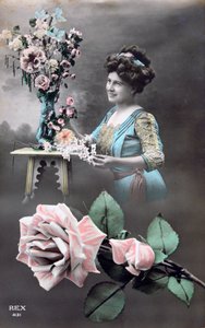 Französische Postkarte, ca. 1900