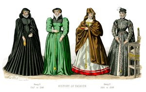 Französisches Kostüm: Heinrich II., 1882 von Unbekannt