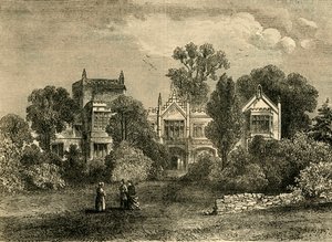Frognal Priory, um 1876 von Unbekannt