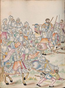 Aus Schemata varia artis athleticae et gladiatoriae (Diagramme verschiedener athletischer und gladiatorischer Künste) von Unbekannt