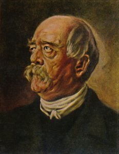 Fürst Bismarck 1815-1898. der eiserne Kanzler Gemälde von P. Krom, 1934 von Unbekannt