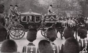 Trauerzug von König Edward VII., London, 20. Mai 1910