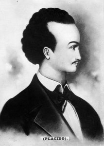 Gabriel de la Concepción Valdés [Plácido], 1809-1844, kubanischer Dichter von Unbekannt