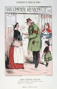 Garde Nationale Auxiliaire, Belagerung von Paris, Deutsch-Französischer Krieg, 1870-1871