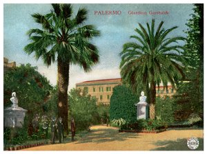 Garibaldi-Garten, Palermo, Sizilien, Italien, frühes 20. Jahrhundert
