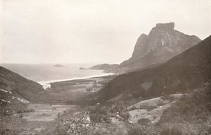 Gavea-Berg und der Südatlantik, 1914 von Unbekannt