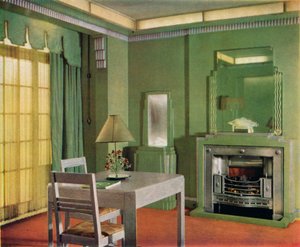 General Electric Cos Showroom, 1933