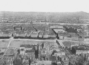 Gesamtansicht, Lyon, Frankreich, 1895 von Unbekannt