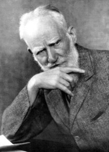 George Bernard Shaw 1856-1950, irischer Autor, frühes 20. Jahrhundert von Unbekannt