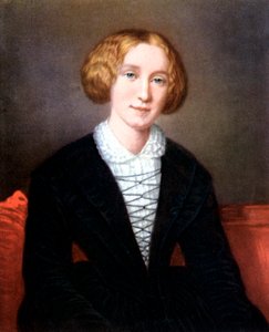 George Eliot als junge Frau, um 1840