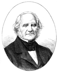 George Peabody, amerikanischer Bankier und Philanthrop