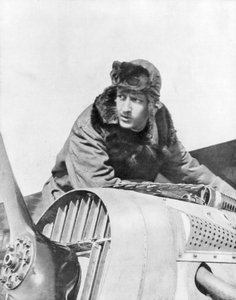 Georges Guynemer, französisches Jagdfliegerass, 9. September 1917 von Unbekannt