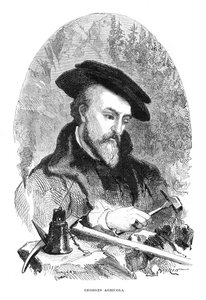 Georgius Agricola, deutscher Arzt, Mineraloge und Metallurg des 16. Jahrhunderts von Unbekannt