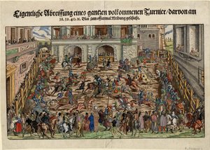 Deutsches Ritterturnier, ca. 1530