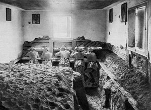 Deutsche Verteidigungsstellung an der Weichsel, Polen, Erster Weltkrieg, 1915