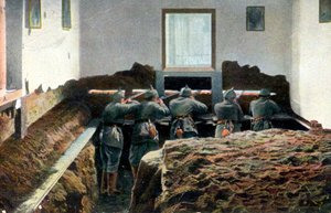 Deutsche Soldaten während des Ersten Weltkriegs, ca. 1916 von Unbekannt