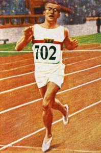 Deutscher Sprinter Joachim Büchner, 1928