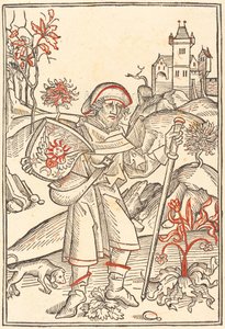 Gerson als Pilger, 1489 von Unbekannt