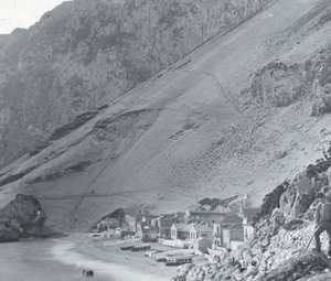 Gibraltar, Catalan Bay, um 1910 von Unbekannt
