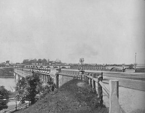 Girard Avenue Brücke, Philadelphia, ca. 1897 von Unbekannt