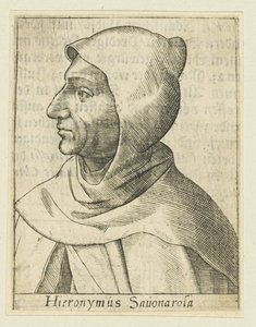 Girolamo Savonarola, ca. 1600 von Unbekannt