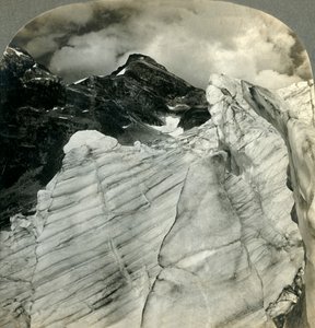 Gletscherblick in den kanadischen Rockies..., B.C., Kanada, 1903 von Unbekannt