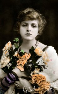 Gladys Cooper 1888-1971, englische Schauspielerin, frühes 20. Jahrhundert