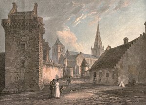 Kathedrale von Glasgow, um 1807, um 1900