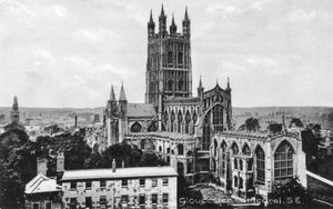 Kathedrale von Gloucester, Gloucester, Gloucestershire, frühes 20. Jahrhundert