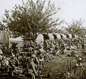 Auf dem Weg nach Verdun, Nordfrankreich, ca. 1914-1918 von Unbekannt