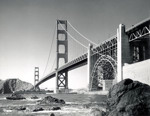 Golden Gate Bridge 1950, Kalifornien