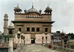 Goldener Tempel, Amritsar, Punjab, Indien, ca. 1890 von Unbekannt
