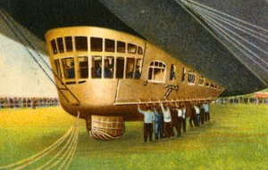 Gondel eines Zeppelins, 1932