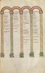 Evangelienbuch, ca. 825-50 von Unbekannt