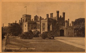 Regierungshaus, Sydney, ca. 1900
