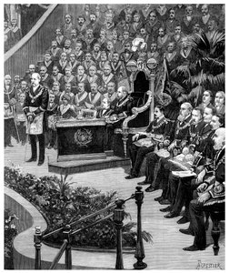 Großes Freimaurertreffen, 1887