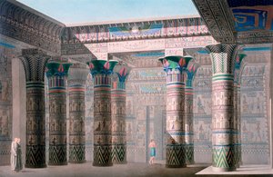 Großer Tempel, Insel Philae, Nubien, Ägypten, 19. Jahrhundert von Unbekannt