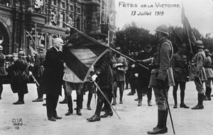 Große Siegesparade, Paris, Frankreich, 14. Juli 1919