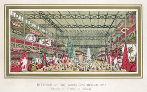 Große Ausstellung, Kristallpalast, Hyde Park, London, 1851 von Unbekannt