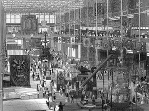 Große Ausstellung im Kristallpalast, Hyde Park, London, 1851 von Unbekannt